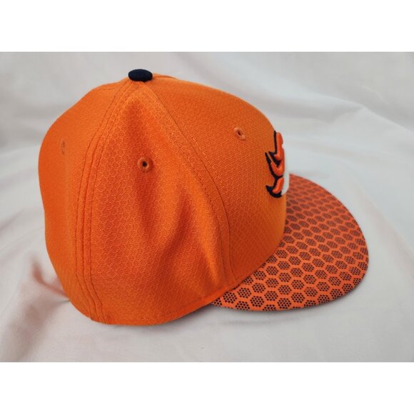 New Era 59Fifty Sideline Collection Denver Broncos Orange 7 1/2" Fitted Hat Cap - Picture 5 of 9